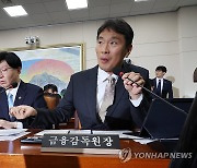 답변하는 이복현 금융감독원장