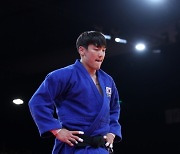 유도 90kg 한주엽, 8강전서 세계랭킹 1위에 한판 패배...패자부활전 진출 [파리올림픽]