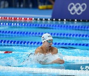 조성재, '한국 수영 최초' 올림픽 평영 준결승 진출