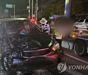 전남 나주서 음주차량 도주 중 사고