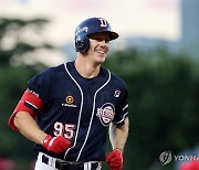 제러드, KBO 데뷔 첫 홈런