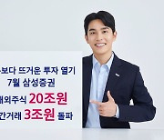 "여름보다 뜨겁다"... 삼성증권, 7월 해외주식 거래액 20조원 돌파