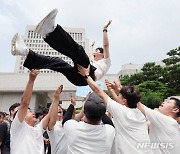 구미 아사히글라스 하청 근로자들, 해고 9년 만에 출근