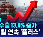 [D리포트] 7월 수출 13.9% 증가…무역수지 36.2억 달러 흑자