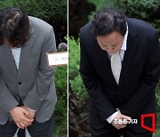 법원 출석한 '티메프' 대표들 "국민께 사죄…피해 복구에 전력"