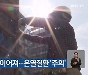 ‘폭염특보’ 이어져…온열질환 ‘주의’