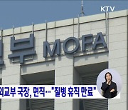 출장 중 쓰러진 외교부 국장, 면직···"질병 휴직 만료"