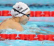 [올림픽] 김서영, 개인혼영 200ｍ 17위…예선 탈락하며 올림픽과 작별