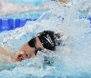 한국, 수영 男 혼계영 400ｍ 결승 진출 실패…예선 13위[파리올림픽]