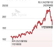 힘 빠진 한국 반도체 투톱... 하루새 시총 35兆 사라졌다