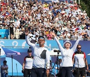 Korea continue archery sweep with mixed team gold