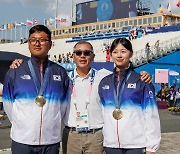 외국 기자들 "韓양궁 왜 이리 강한가"…김우진의 답변은?