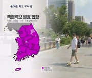 끝모를 찜통더위와 열대야…경남 양산 낮기온 39.3도