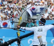 [올림픽] 임시현·김우진, 양궁 혼성전도 금메달…'3관왕 보인다!'(종합)