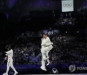 APTOPIX Paris Olympics Fencing