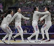 Paris Olympics Fencing