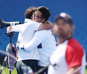 [속보] 김우진, 양궁 남자 첫 3관왕…한국양궁 올림픽 전종목 석권