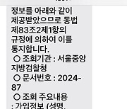 이재명, 검찰의 ‘통신 조회’ 공개…추미애 “사찰이 도 넘어” 가세