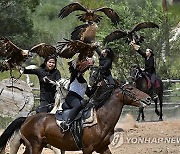 APTOPIX Kyrgyzstan Eagle Hunting Festival