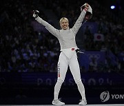 APTOPIX Paris Olympics Fencing