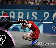 APTOPIX Paris Olympics Table Tennis