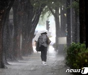 춘천 호우경보 격상…강원 호우특보 7곳 유지