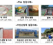 전국 안전취약시설 2만9000곳 점검…1만1000곳서 산사태 등 `위험요소`