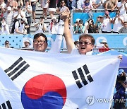 尹대통령, 김우진 양궁 3관왕 축하.. "명승부였다" [파리올림픽]