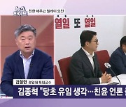 김종혁 "한동훈, 당초 정점식 유임 생각…친윤 언론 플레이에 바꿔" 왜? [뉴스와이드]