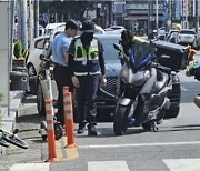 순천 도심서 굉음 내며 질주한 폭주족 17명 뒤쫓아 검거