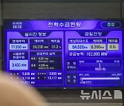 폭염·열대야에 최대전력 93.8GW 기록