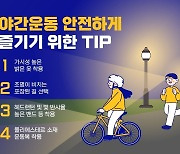 “무더위 피한 야간 야외 운동, 안전사고 더 유의”