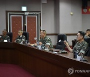 김명수 합참의장, 해병대사령부·서북도서방위사령부 대비태세 현장점검