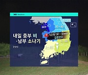 [날씨] 서해안 등 최대 60mm↑ 비…다음 주까지 무더위