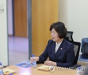 강정애 장관, 에티오피아 명성기독병원 방문