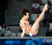 '메달 실패, 그래도 잘했다' 우하람, 세번째 올림픽 11위로 마무리...'최강' 중국, 금-은 싹쓸이[올림픽]