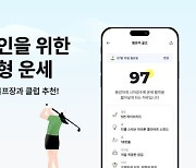 “라운딩 언제 돌지”… 테크랩스 점신, 골프 운세 서비스 출시