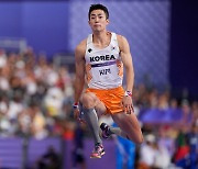 Kim Jang-woo falls short in men's triple jump