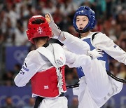 세계랭킹 1위까지 꺾었다…김유진, 태권도 57㎏급 결승 진출[파리올림픽]