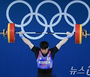 인상 163kg 2차시기 성공하는 유동주