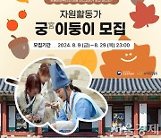 “궁중문화축전 자원활동가 ‘궁이둥이’ 찾아요”