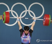 막판 뒤집기 실패... '코리안 헐크' 유동주, 합계 371kg 들고 6위[파리 역도]