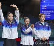 한국 여자 탁구, 16년 만에 단체전 동메달