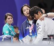 [올림픽] '서건우 구하고' 경고받은 오혜리 코치 "뒷일 생각 안 했다"