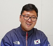 연합뉴스와 인터뷰하는 '파리올림픽 3관왕' 김우진