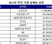 코스피 주간 기관 순매도 1위 '삼성전자'