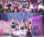 '인기가요' 유니스, 더위 날리는 쿨한 매력 '너만 몰라'