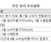 미국 CPI와 소매판매 등이 지수 향방 결정할 듯<주간증시전망>