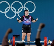 168kg 성공시키는 박혜정 [파리 2024]