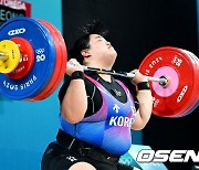 역도 박혜정, '용상 168kg 번쩍 들어올린다' [사진]